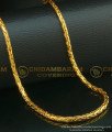 CHN094-Lg- 30 Inches Traditional Round Chain Design Gold Plated Long Chain for Ladies