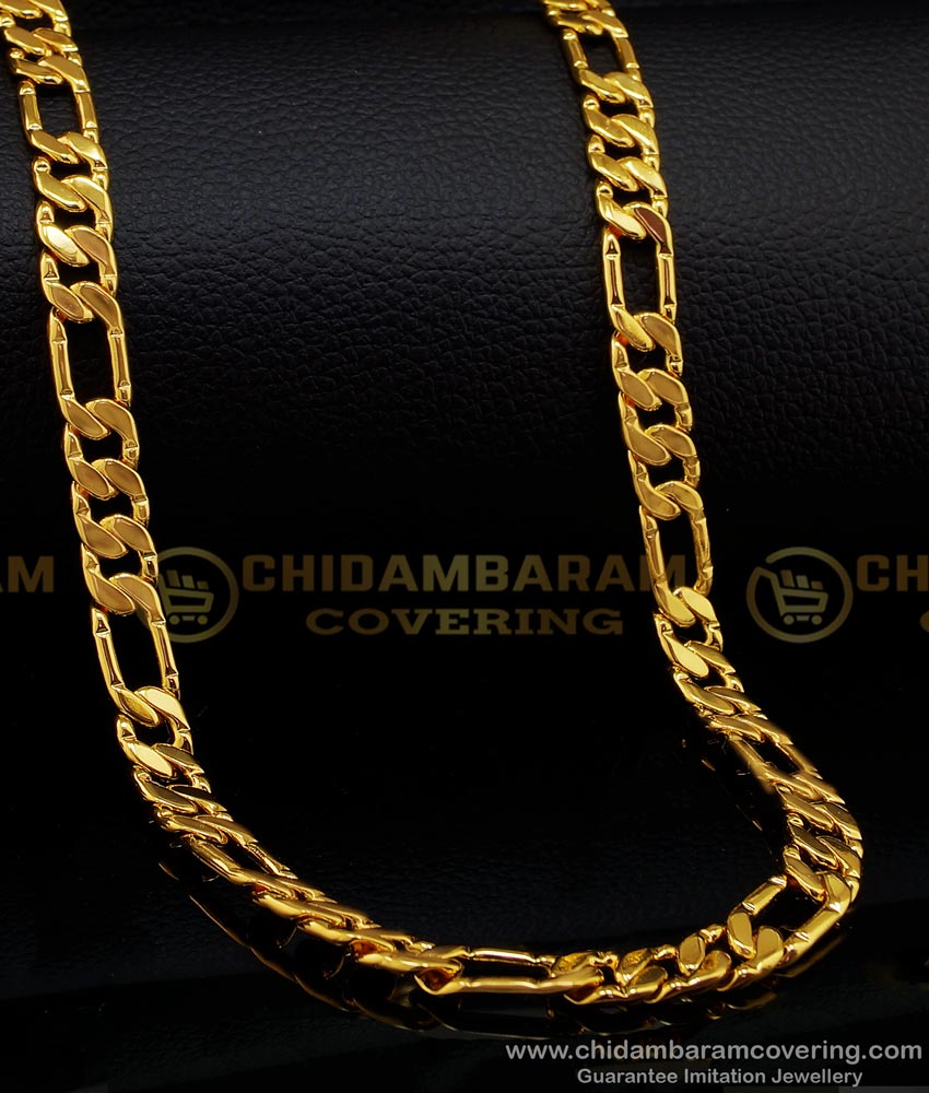 one gram gold plated chain, gold plated chain,