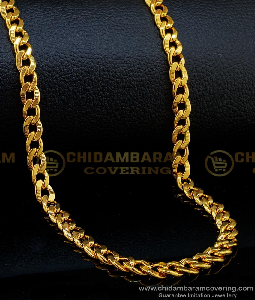 one gram gold plated chain, gold plated chain,