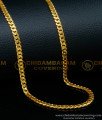 long chain, daily use chain, gold plated chain, gold covering chain with price, micro plated chain, simple chain,1gm gold plated jewellery online