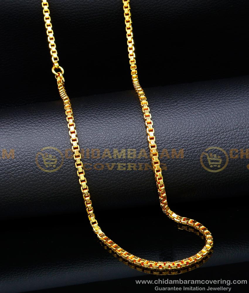 1 gram gold covering chain, Gold covering chain price,  gold covering chain online shopping, artificial gold chain for ladies, 2 gram gold plated chain, gold covering chain with price