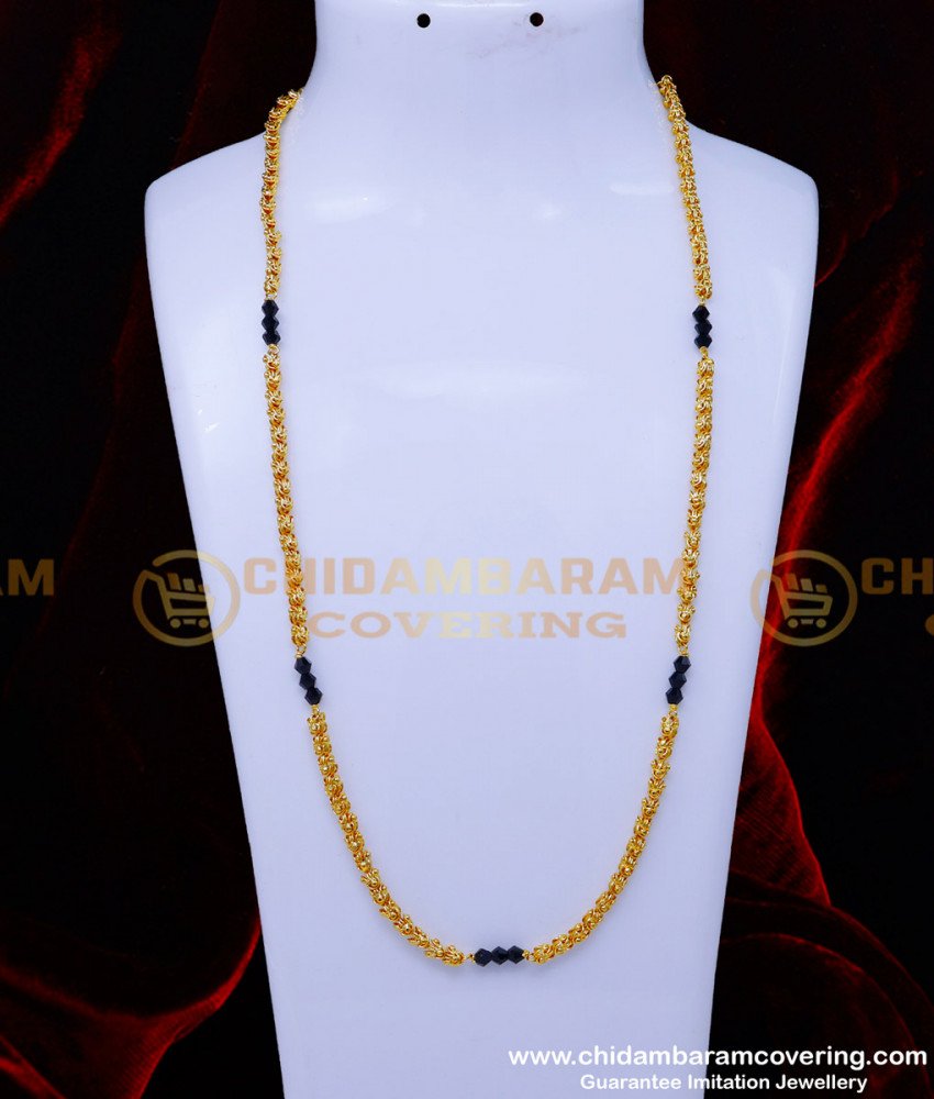 gold plated jewelry,1 gm gold plated chain, gold plated jewelry,1 gm gold plated chain, mangalsutra chain, mangalsutra, Yellow Gold Mangalsutra design, Mangalsutra design long, Mangalsutra design latest, black beads chain gold, black beads chain gold long, mangal sutra with black beads, muslims thaa