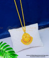 one gram gold jewellery, Lakshmi dollar chain, Lakshmi pendant, Lakshmi locket, Lakshmi pendant chain, latest pendant model, 