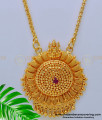 Gold Plated Jewellery Lakshmi Dollar Chain Designs