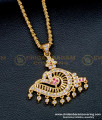 Panchaloha Sangu Design Pendant with Chain Buy Online