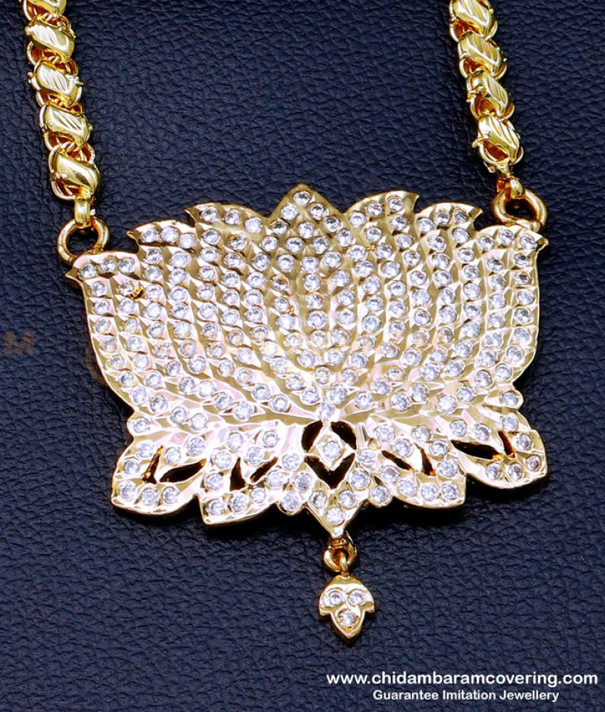 dollar chain design, Dollar chain design gold, Dollar Chain for Ladies, gold dollar chain designs, Gold Dollar Chain New Model, pendant chain, Pendant Chain for women, Pendant Chain Gold Design, pendant chain design, lotus flower lotus pendant gold, lotus pendant chain