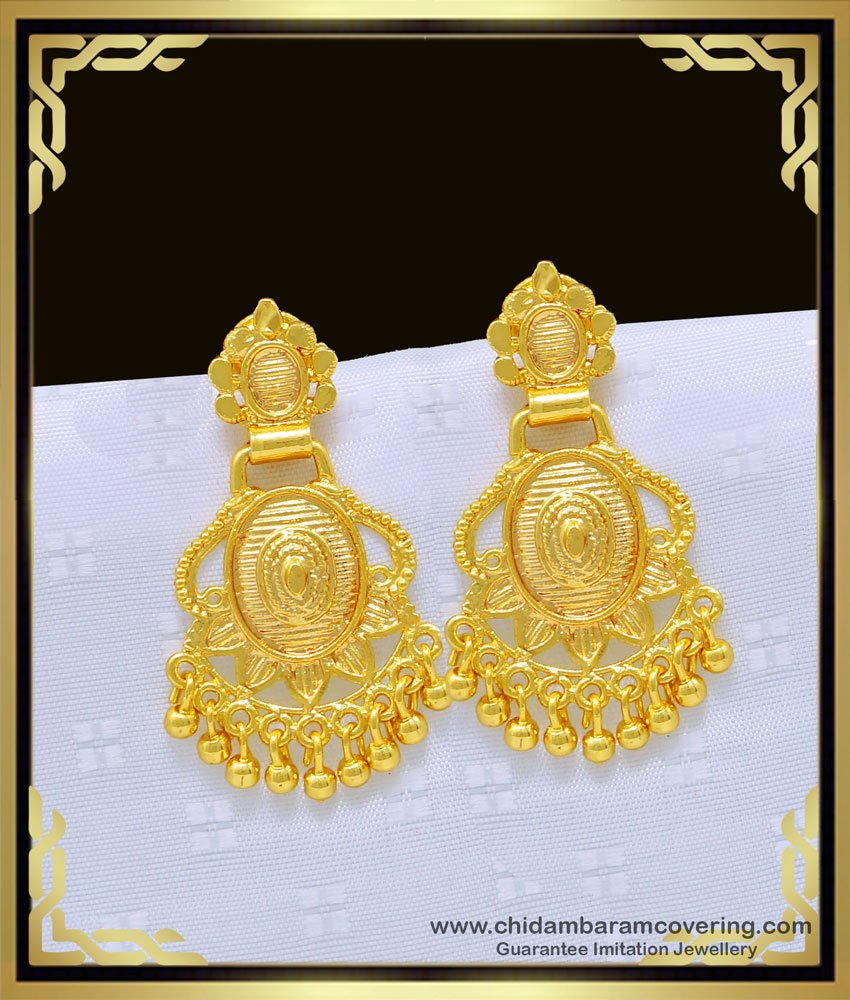 light weight gold earring with weight, earring with price, 