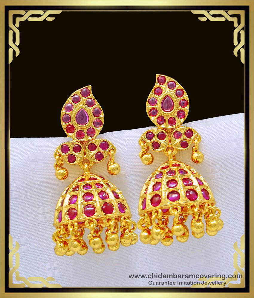 pure gold plated jimiki kammal, 