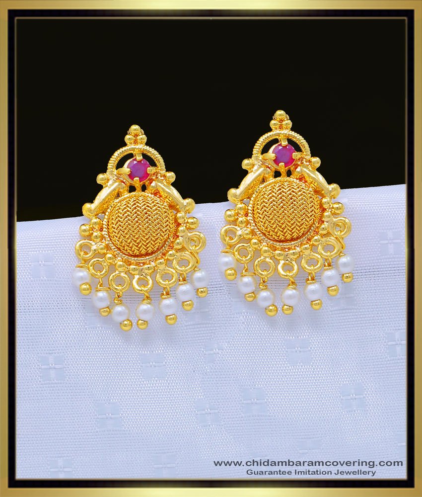 muthu thodu, muthu earring, pearl earring designs, amazon fashion jewellery, moti earrings, 