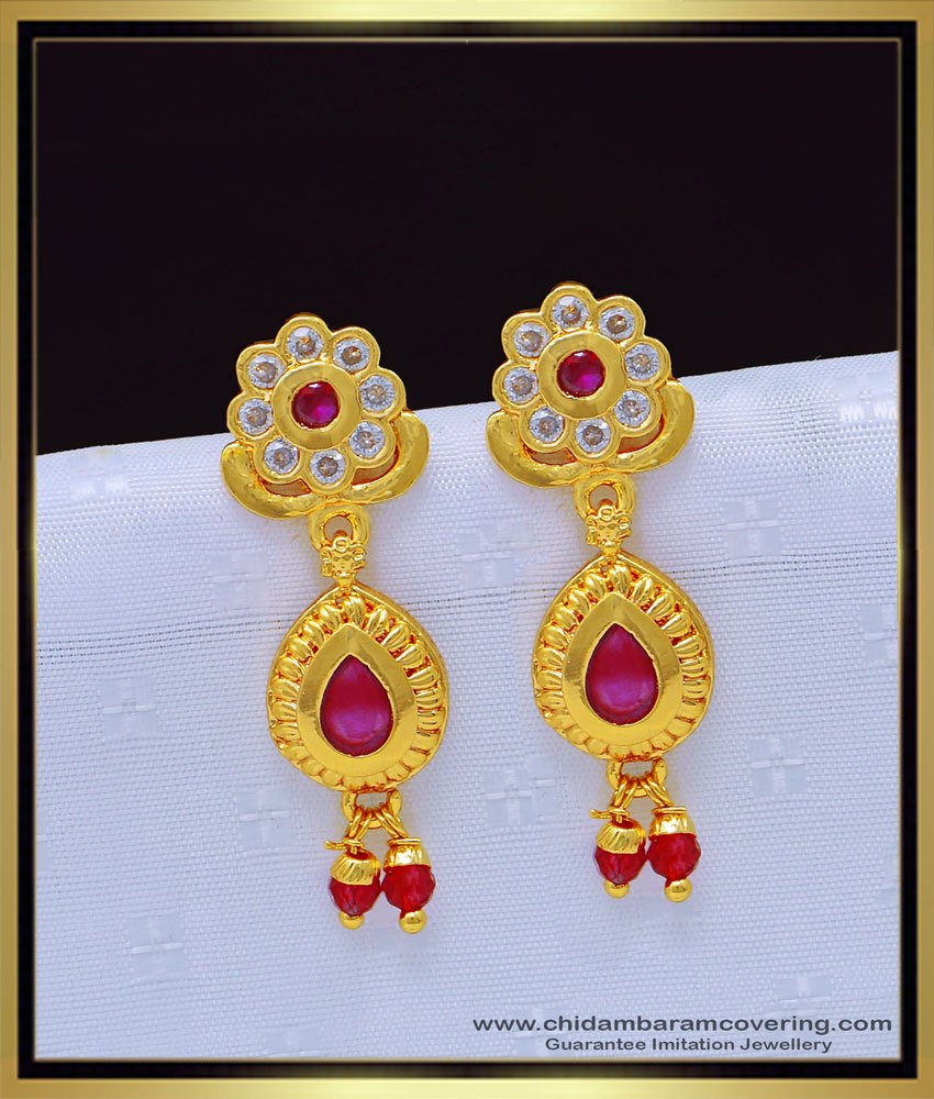 gold covering thodu, imitation five metal jewellery, five metal earring, impon kammal, impon thodu, 