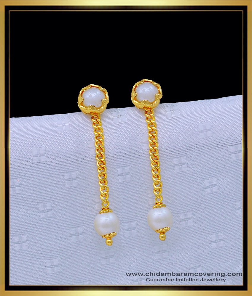 muthu thodu, muthu earring, pearl earring designs, amazon fashion jewellery,  