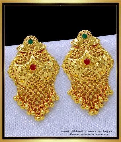 Earring gold design latest shops