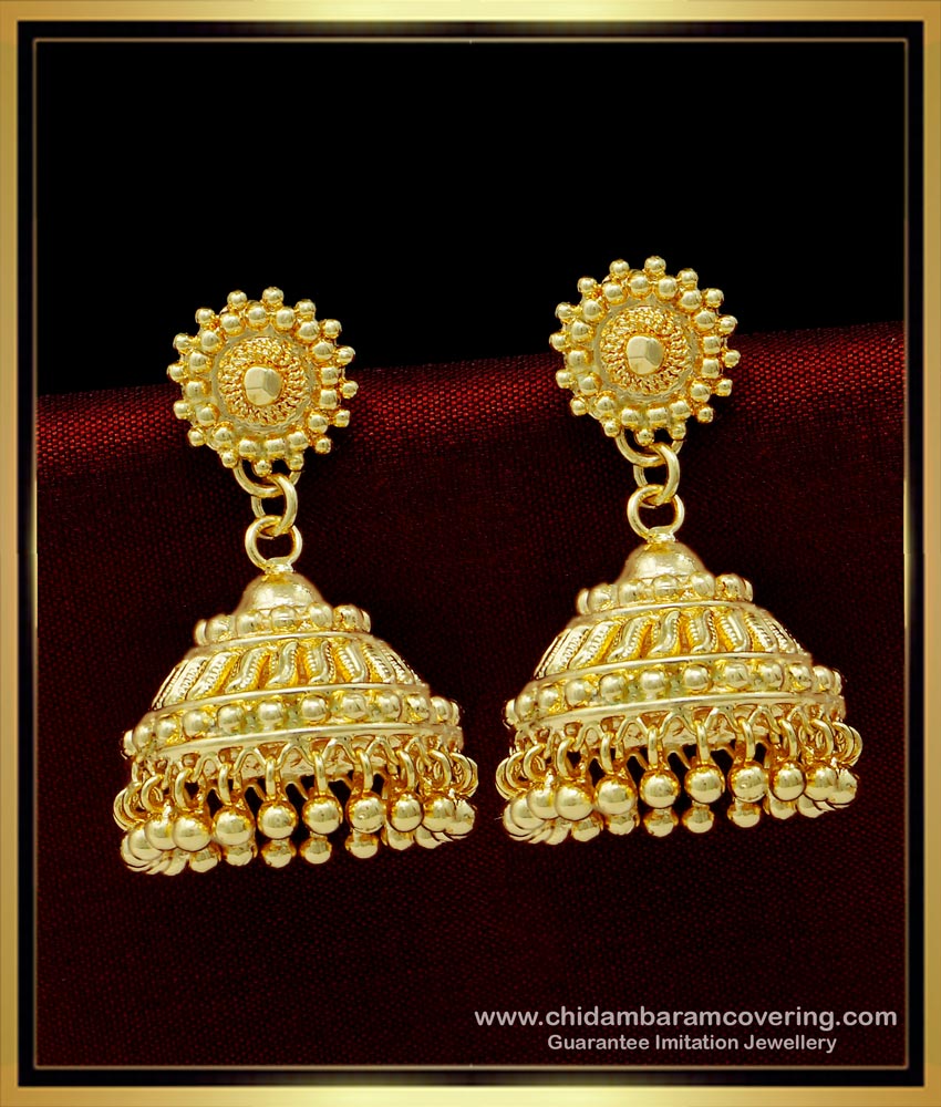 Big Jhumkas Gold, Big Jhumkas for wedding,  big jhumkas online,  bridal jhumkas online shopping,  traditional jhumkas online, 