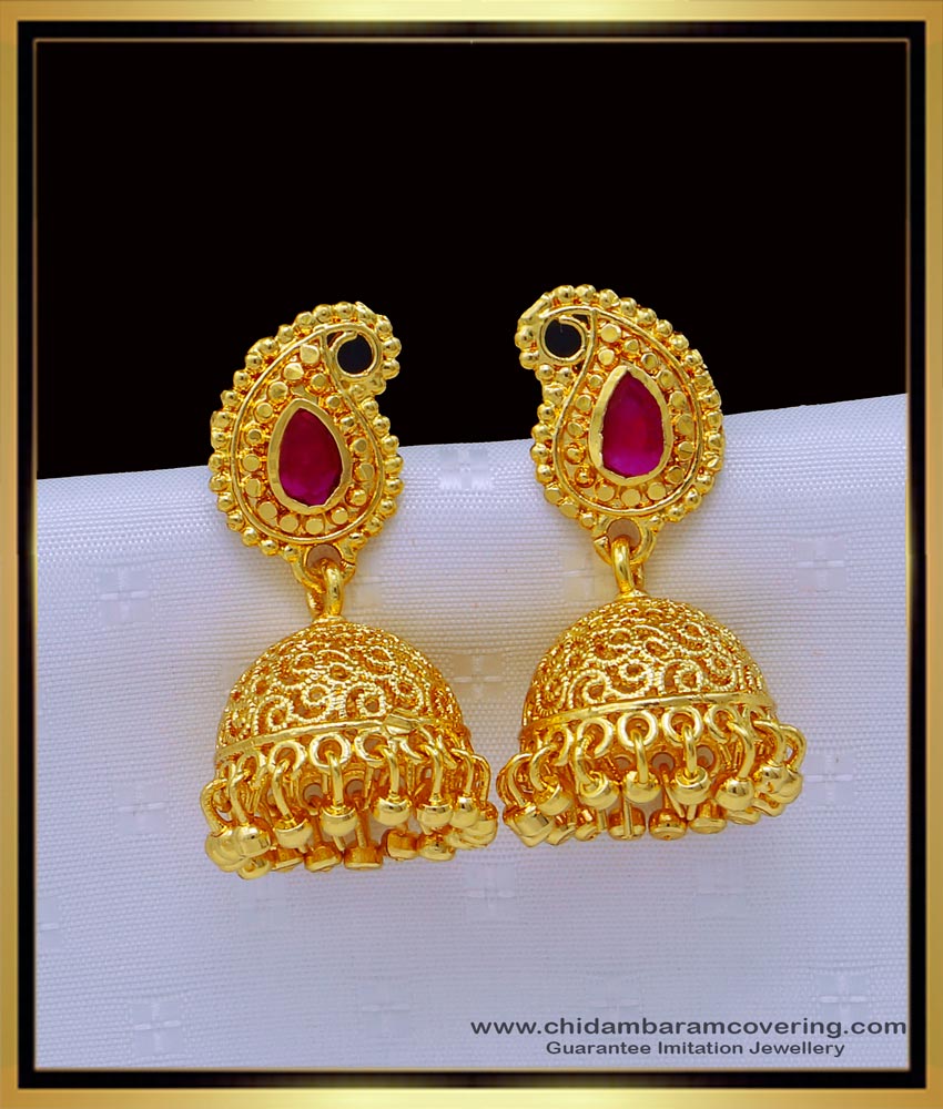 kal jimikki, 916 jhumkas, ad jimiki, stone jhumkas, mocro polish jhumkas, traditional jhumkas online, jhumka earrings, jhumkas online india, traditional jhumkas online, bridal jhumkas online shopping