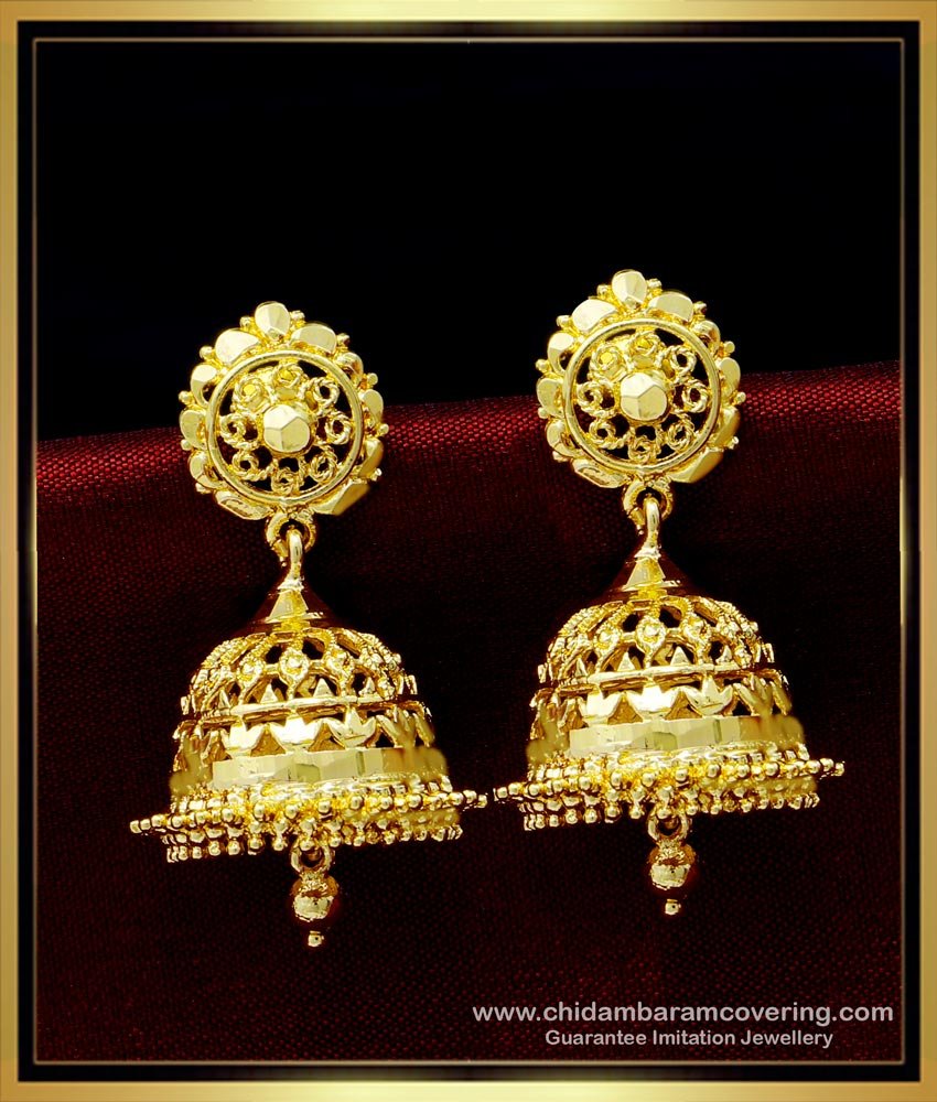 Big Jhumkas Gold, Big Jhumkas for wedding,  big jhumkas online,  bridal jhumkas online shopping,  traditional jhumkas online, 