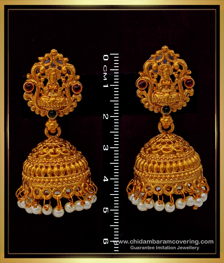 temple jewellery, Antique jewellery, nagas jewellery, temple jhumkas, nagas jimiki, one gram gold jewellery, 1 gram gold jewelry, gold plated jewellery, 