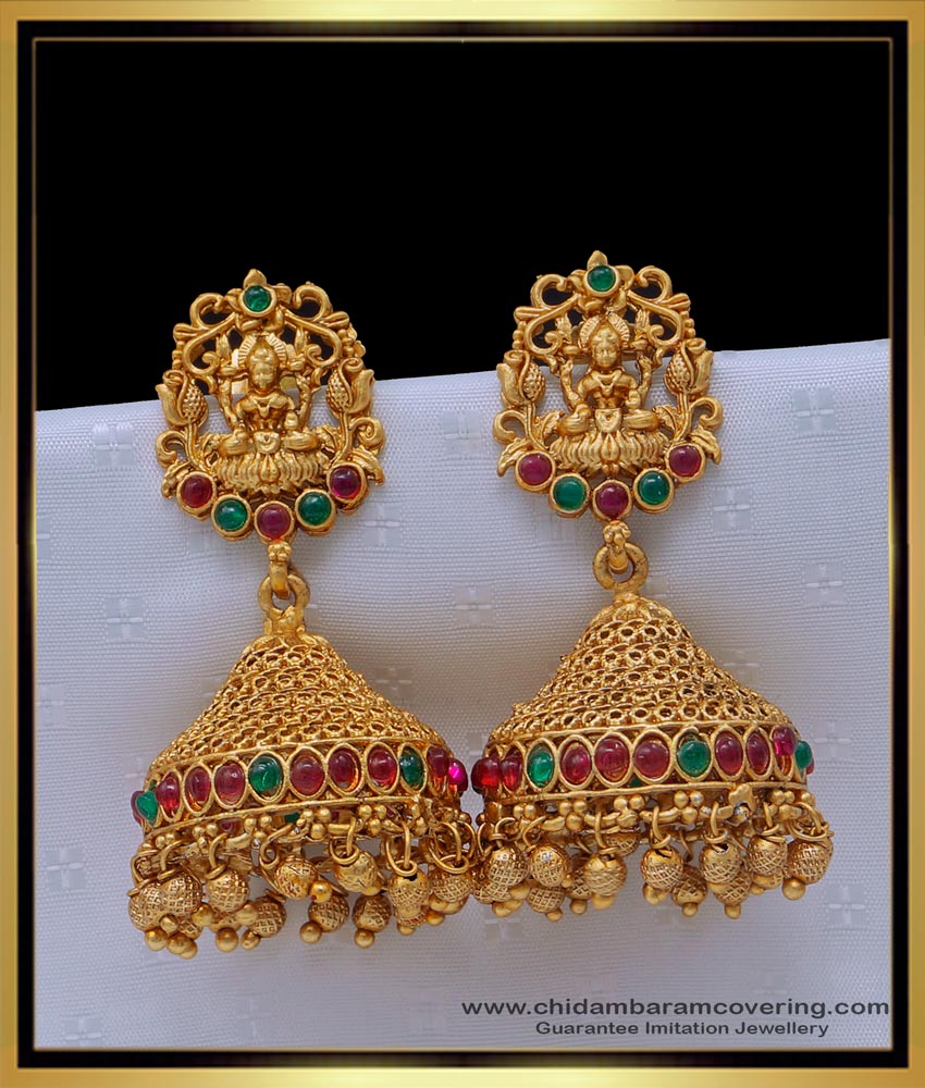 temple jewellery, Antique jewellery, nagas jewellery, temple jhumkas, nagas jimiki, one gram gold jewellery, 1 gram gold jewelry, gold plated jewellery, 