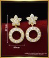 gold covering thodu, imitation five metal jewellery, five metal earring, impon kammal, impon thodu, impon earrings, ruby stone earrings, pink stone earrings, 