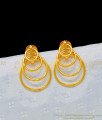 ring model earring, gold model earring