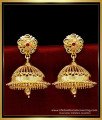 Traditional Gold Design Big Jhumka Earrings Online Shopping