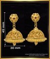 traditional jhumkas online, jhumka design gold earrings, gold plated jhumkas, gold plated jhumkas