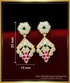 Elegant Multi Stone Impon Earrings Online Shopping 