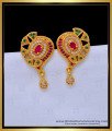 Buy Big Size Party Wear Zircon Stone Earrings Online