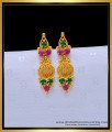 Attractive Small Stone Earrings Gold Plated Jewellery