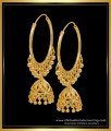 Latest Gold Plated Big Jhumka Hoop Earrings for Women