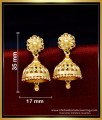 Traditional Gold Design Jhumka Earrings Design Online