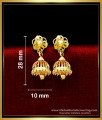 Traditional Gold Jhumkas Earrings Design for Women