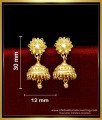 Simple Gold Jimikki Kammal Designs Gold Plated Jhumkas Online