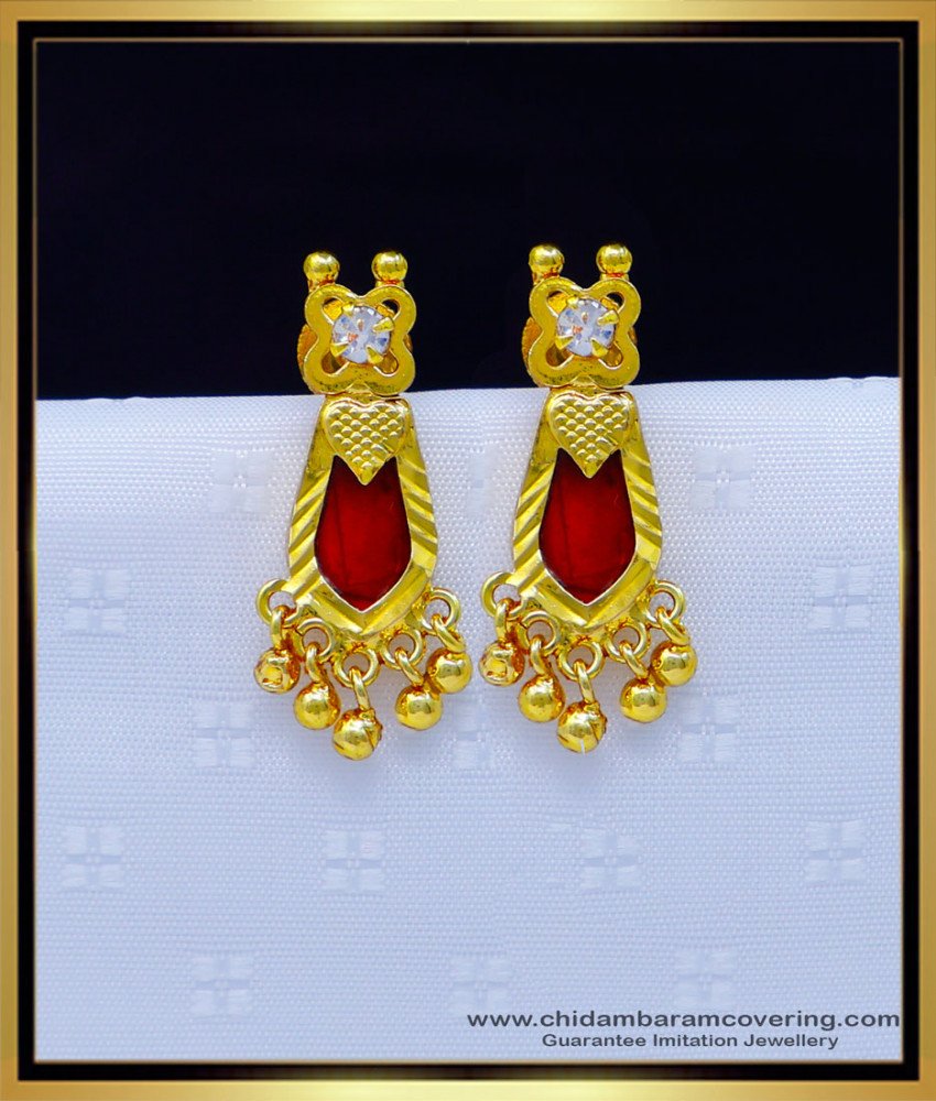  Nagapadam earrings gold, Nagapadam earrings online shopping,  Nagapadam earrings online, Nagapadam stud, 