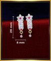 imitation jewelry,1 gm gold plated ear ring design, Kallu thodu designs, stud for women, stone earrings, kal thodu, impon thodu, impon earrings, 