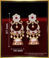 gold covering thodu, imitation five metal jewellery, five metal earring, impon kammal, impon thodu, chandbali designs in gold, chandbali earrings silver, chandbali earrings gold with price, gold chand bali earrings design