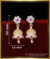 Indian Jhumkas Online Shopping,jimikki kammal,jimikki design,buttalu earrings designs,gold plated jhumkas,simple jhumka earrings gold,earrings design new model