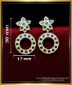 gold covering thodu, imitation five metal jewellery, five metal earring, impon kammal, impon thodu, impon earrings, ruby stone earrings, pink stone earrings, 