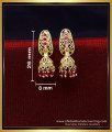 ruby jhumkas, gold plated jhumkas, cz jhumka earrings, gold jhumka design latest, gold jhumka design with price, jhumka design gold earrings, jhumka earrings gold designs, gold buttalu earrings designs, jhumka latest design of gold earrings, new design of gold jhumka