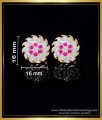 impon earrings designs, impon earrings online shopping, 2 gram gold earrings daily use with price, Impon Kammal, impon stone earrings, Impon stone earrings price, stud earrings for women, yellow gold earrings for women, 2 gram gold earrings new design, stud earrings gold