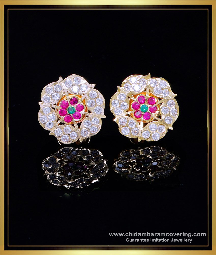 impon earrings designs, impon earrings online shopping, impon stud earrings, gold stud earrings designs for daily use, impon stone earrings, stud earrings for women, yellow gold earrings for women, latest daily wear gold earrings designs, new design gold earrings for daily use