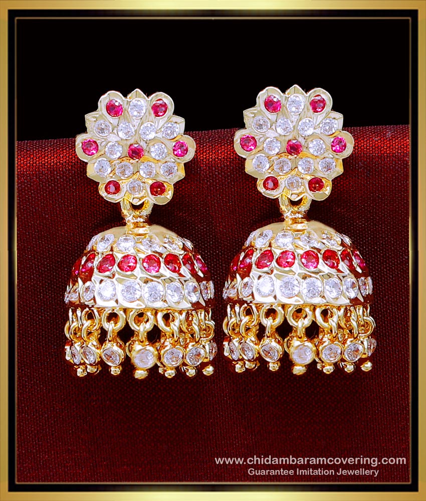 Impon Jewellery online shopping, impon earrings designs, impon stud earrings, impon earrings online shopping, impon earrings jhumka, impon jewellery, jhumka earrings, jhumka earrings gold, Jhumka earrings gold design, Bridal Jhumka Earrings Gold