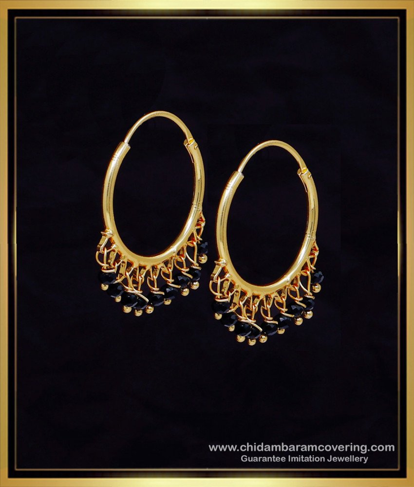 beaded hoop earrings, chunky hoop earrings, 1 gram Gold Bali Price, 2 gram gold bali price, earrings design, covering earrings, bali earrings, hoop earrings, bali earrings gold, hoop earrings for men gold, bali gold kundal design, hoop earrings with jhumka, bali earrings gold design, gold plated bal