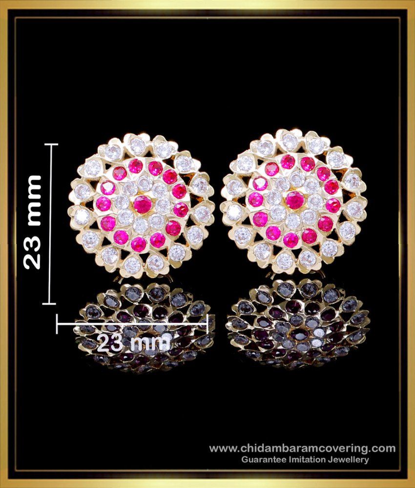 Stone Stud Earrings for Women