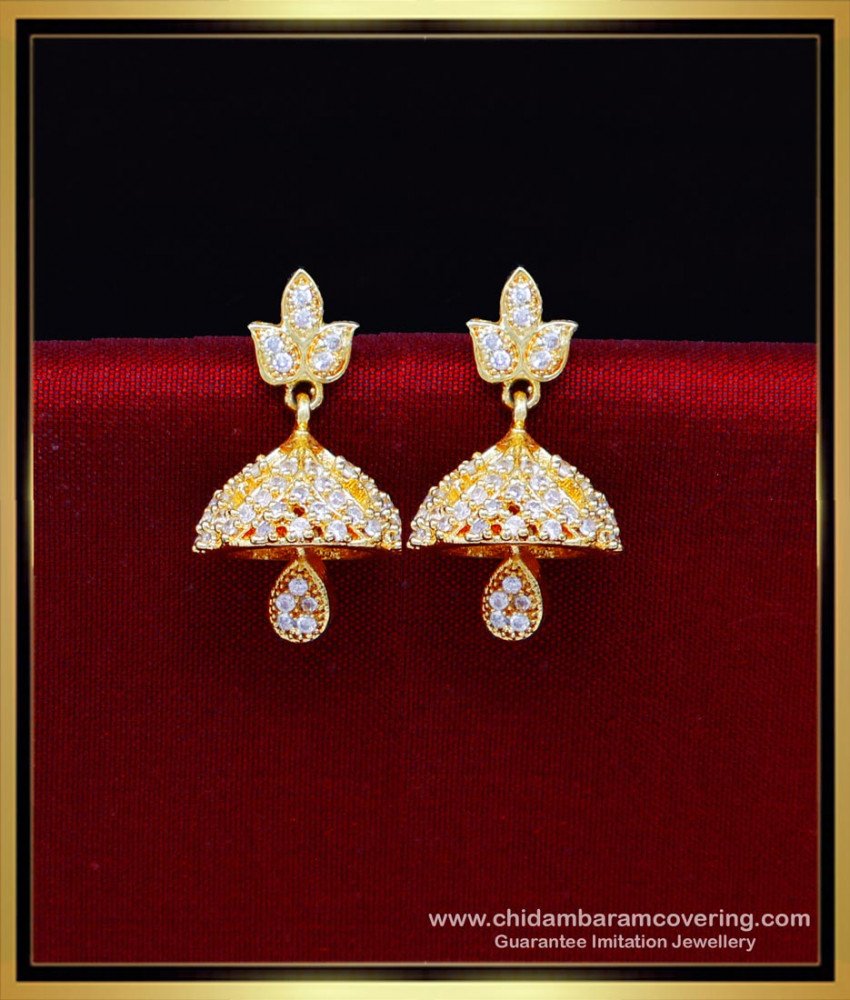 gold latest jhumka design