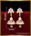 stone jhumkas online shopping