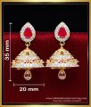 big jhumka earrings