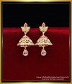 jhumka american diamond earrings