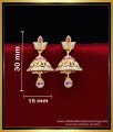 jhumka american diamond earrings