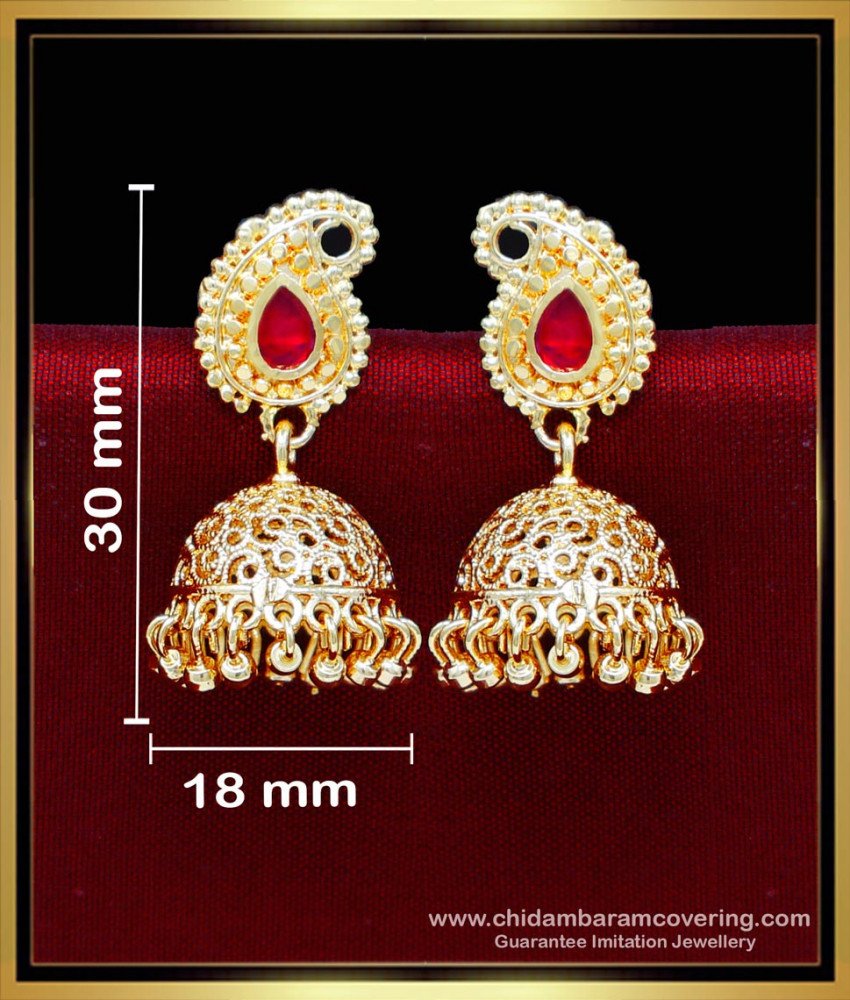 latest gold earrings designs for daily use