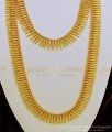 HRM487 - Real Gold Kerala Traditional Mullamottu Haram with Necklace for Wedding 